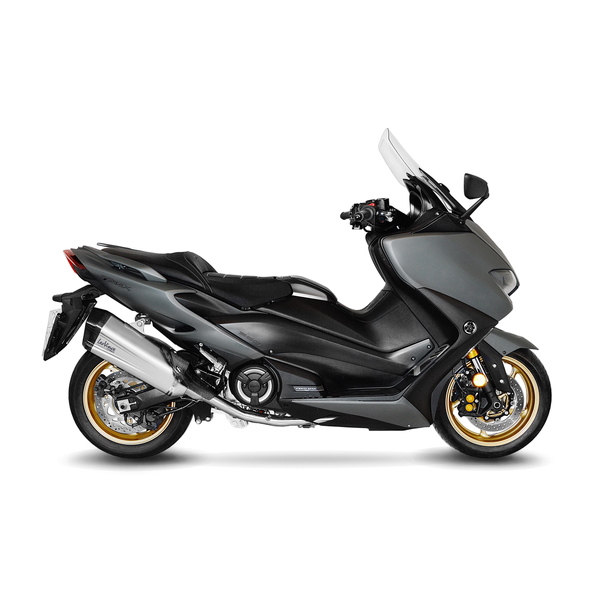 Lv-12 Titanium Full-system Exhaust Black, Silver, 1, nordicamoto.ro