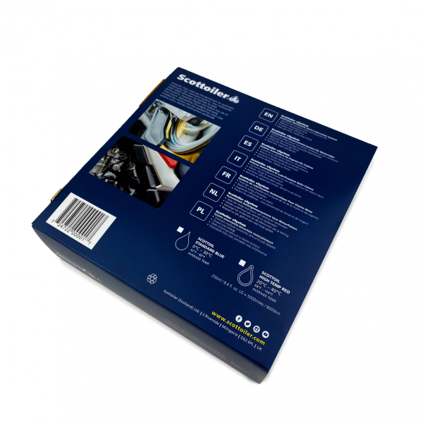 Sistem Scottoiler lubrifiere lant vSystem + lubrifiant biodegradabil verde-6