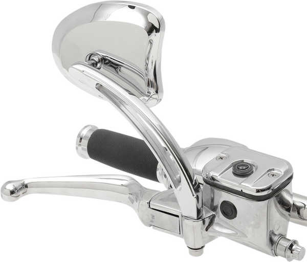 Touring Mirror With Slotted Stem Chrome, 1, nordicamoto.ro