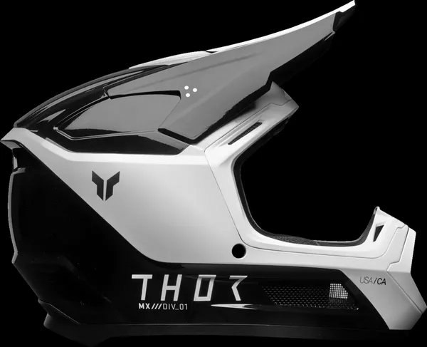 THOR Youth Fleet Storm Helmet White, Black -4
