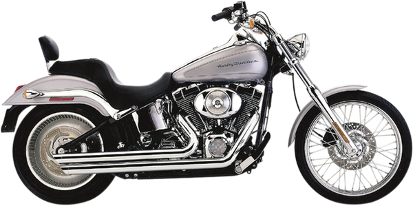 Speedster Slashdown Exhaust System Chrome, 1, nordicamoto.ro