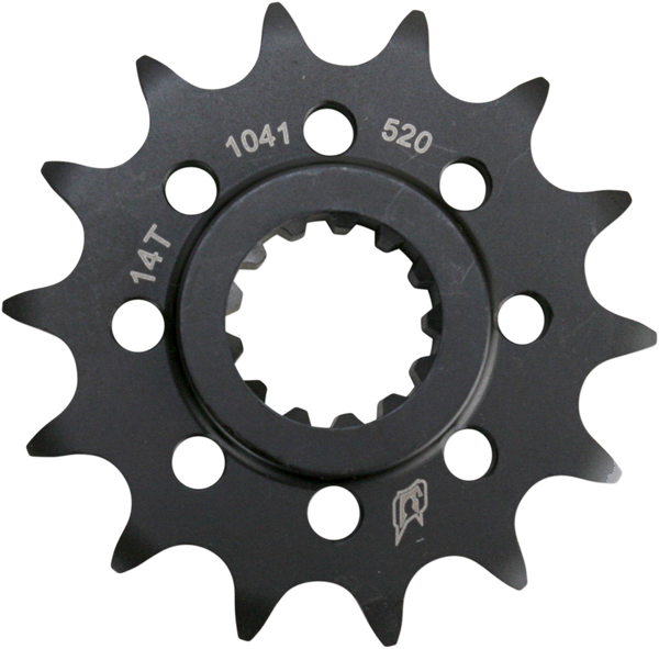 Lightweight Steel Sprocket Black, Zinc, 1, nordicamoto.ro