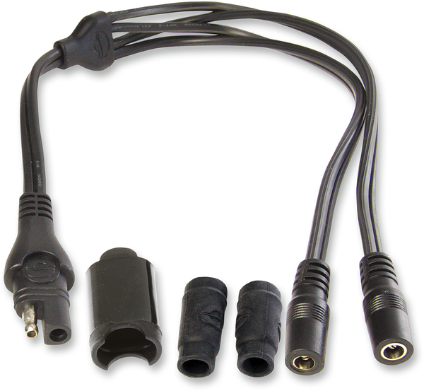 Y-splitter Black, 1, nordicamoto.ro