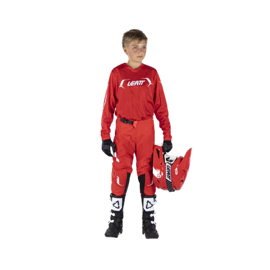 Combo echipamente copii tricou si pantaloni Leatt 3.5 Rosu 150/160 cm-4