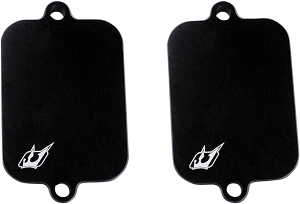 Engine Block Off Plates Black, 1, nordicamoto.ro