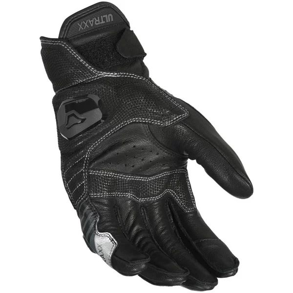 Manusi de piele MACNA ULTRAXX S Negru/Rosu, 4, nordicamoto.ro