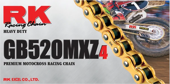 520 Mxz4 Drive Chain Black, Gold, 1, nordicamoto.ro
