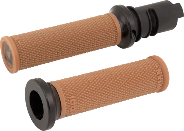 Ruffian Lock-on Street Grips Brown 
