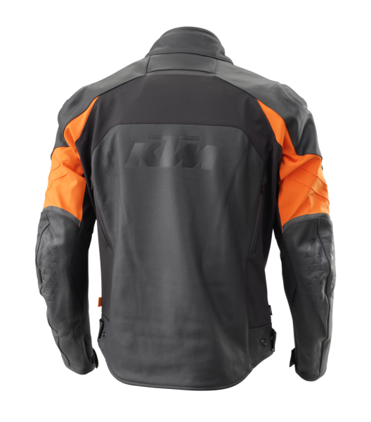 Geaca piele KTM Duke Black/Orange-0