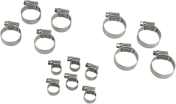 Radiator Clamp Kit Silver-0