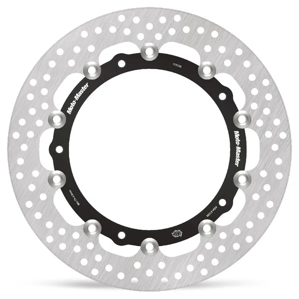 Halo Series Floating Rotor Black, Stainless Steel-1