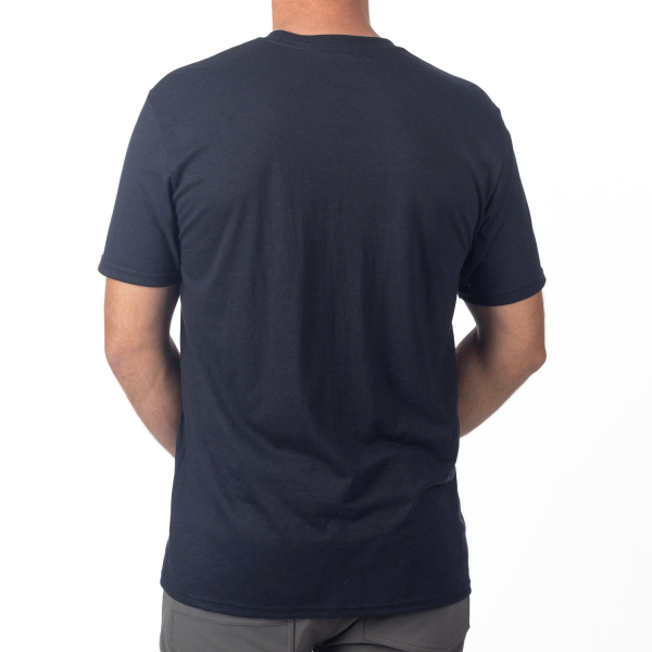 Tricou Klim Speedway Tri-blend Black - Knockout Pink-1