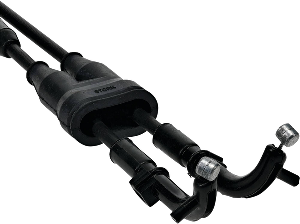 Black Vinyl Clutch Cable Black-5