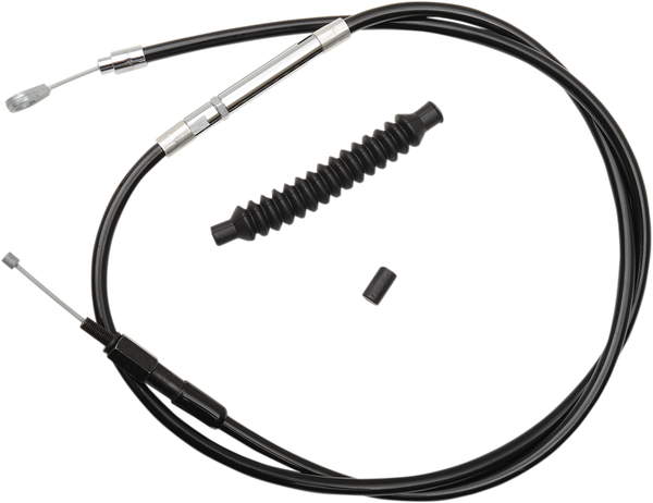 Black Vinyl Clutch Cable  Black, 1, nordicamoto.ro