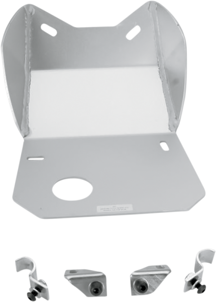 Placă de protecție din aluminiu (argintie), 1, nordicamoto.ro