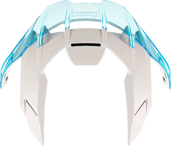 ICON Ultraflite Helmet Spoiler White 