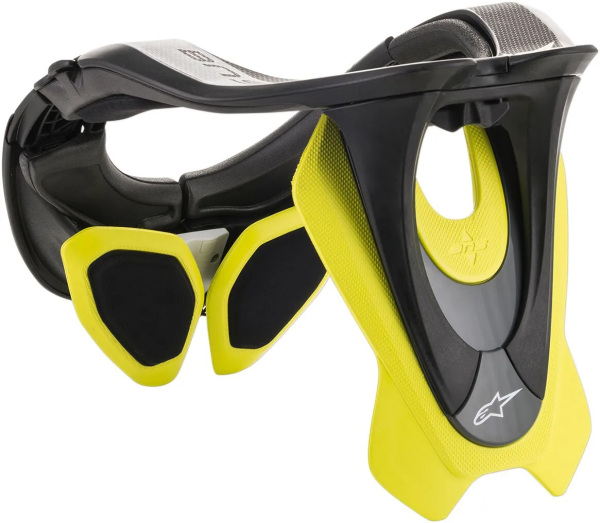 Proteție Gât Alpinestar BNS Tech-2 Black Yello Fluo-1