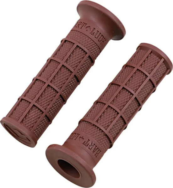 Hart-luck Signature Full-waffle Slip-on Grips Brown-0