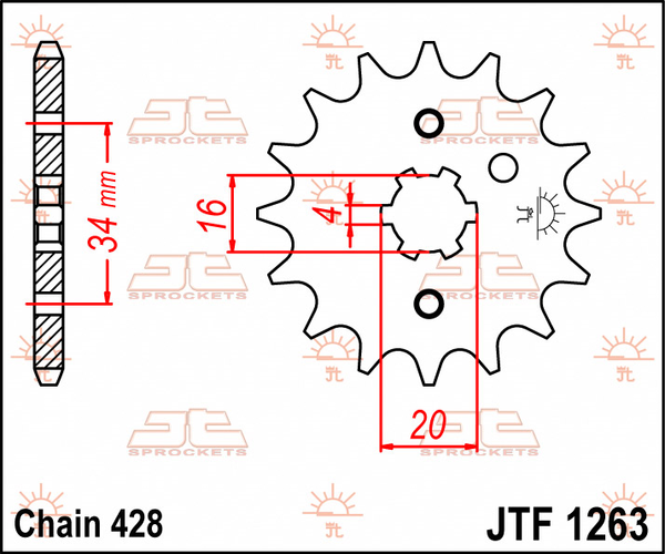 Front Sprocket Natural-2