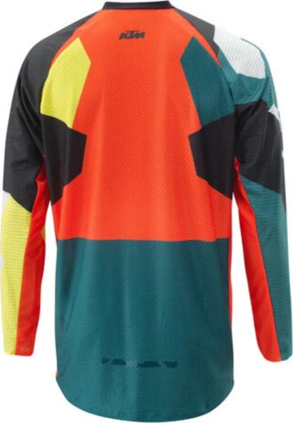 Tricou KTM Gravity-FX Yellow/Green/Orange/Black-0