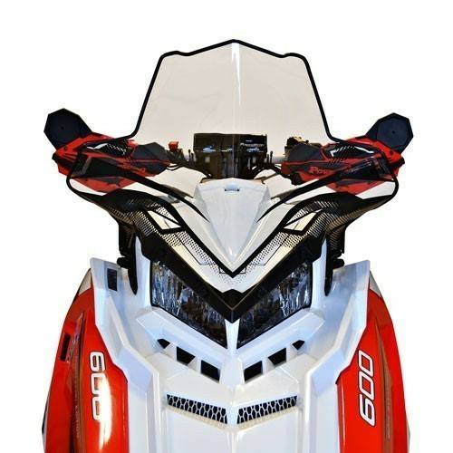 Powermadd Windshield Polaris Axys, Mid 18,5"-0