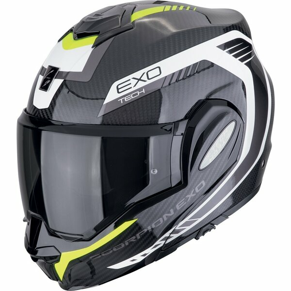 Casca modulara flip-back SCORPION EXO-TECH EVO CARBON COSY-1
