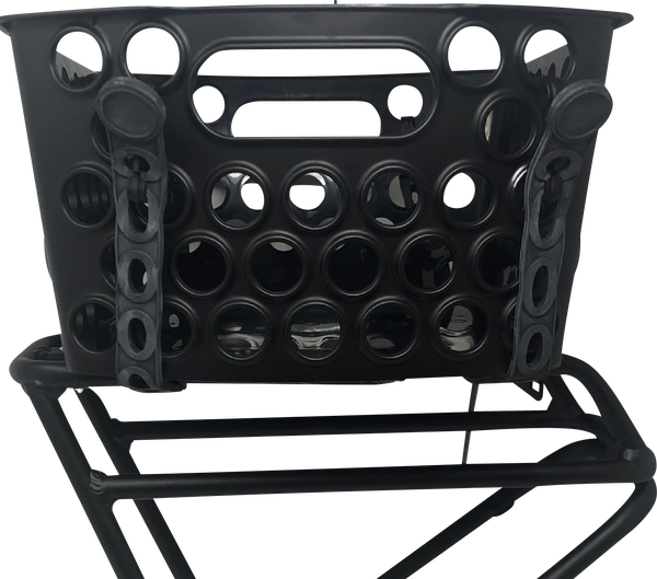 Dairyman Universal Rear Bicycle Basket Black, 4, nordicamoto.ro