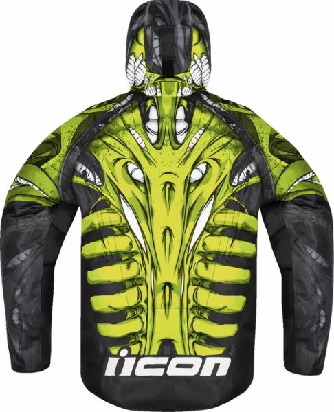 Geaca Icon Airform Manik'r Gray/Green-3