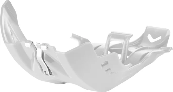 Fortress Skid Plate White, 1, nordicamoto.ro
