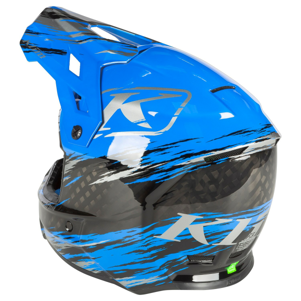 Casca Snowmobil Klim F3 Carbon Pro ECE Ascent Black - Asphalt-22