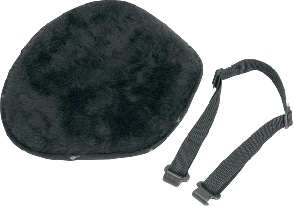 Gelcore Breathable Fleece Gel Seat Pad Black, 2, nordicamoto.ro