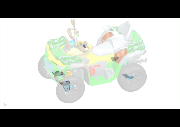 PROTECȚII BRAȚE SUSPENSIE (A-ARM) ATV CFMOTO CFORCE 850 / 1000 – ALUMINIU 4 MM, ARGINTIU, 4, nordicamoto.ro