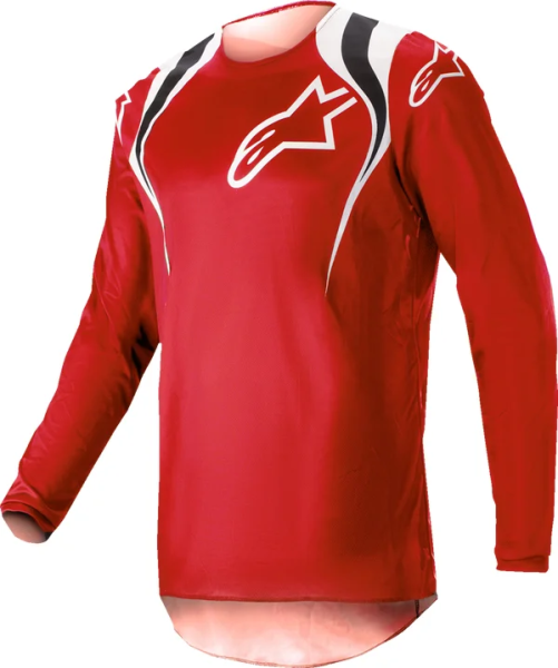 Tricou Alpinestars Fluid Narin Red/White L, 1, nordicamoto.ro