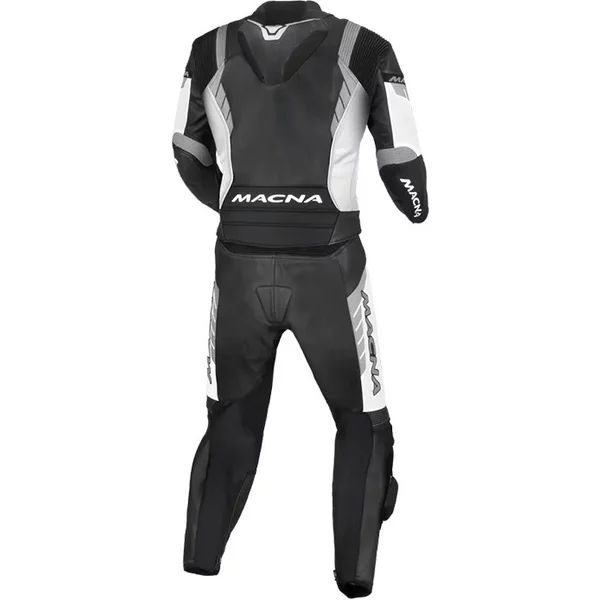 Combinezon de piele 2 piese MACNA VARSHALL Negru 52, 4, nordicamoto.ro
