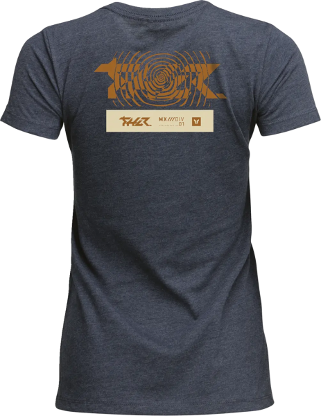 Womens Mind Control T-shirt Blue -1