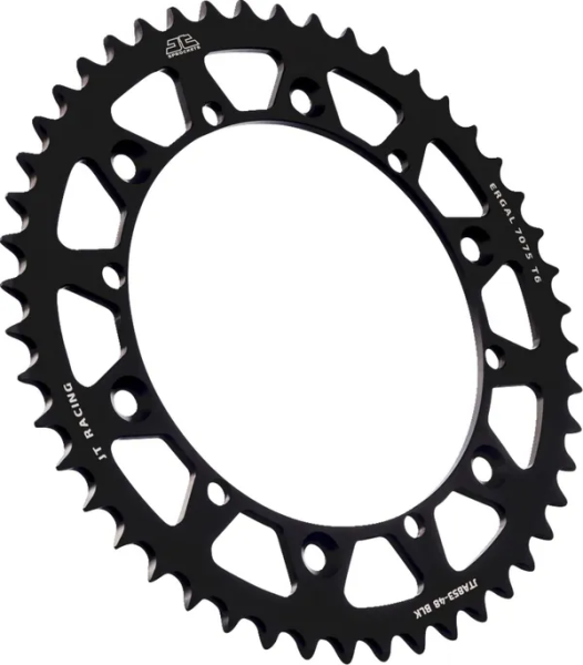 JT SPROCKETS Racelite Aluminum Rear Sprocket Black 