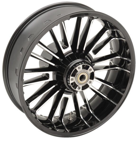 Atlantic Precision Cast 3d Wheel Black, 1, nordicamoto.ro