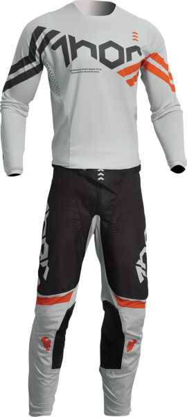 Tricou Thor Pulse Cube Gray/Orange-4