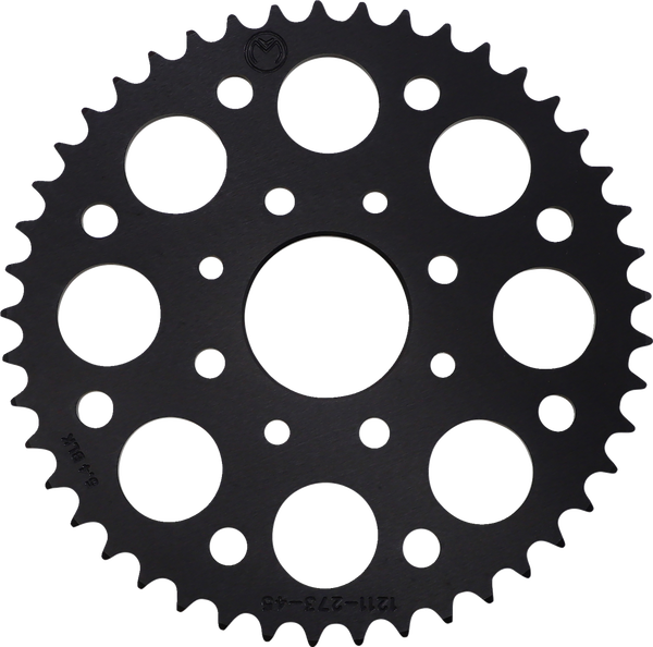 MOOSE RACING Rear Aluminum Sprocket Black -0