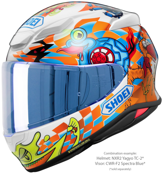 Casca integrala SHOEI NXR2 YAGYO TC-2 Albastru/Verde/Rosu/Alb XXL-6