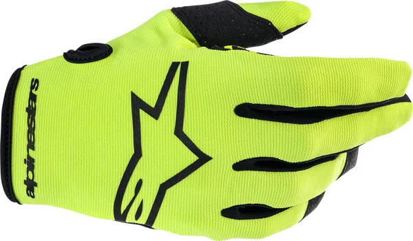Manusi Copii Alpinestars Radar Black/Yellow XS, 5, nordicamoto.ro