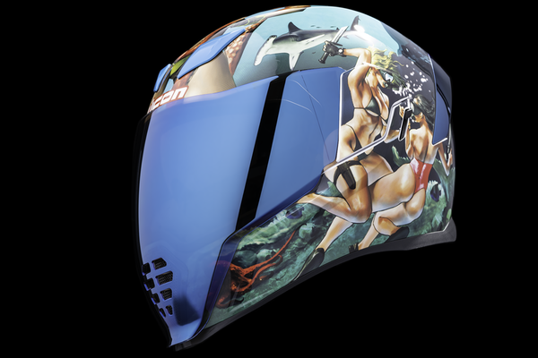 Airflite Pleasuredome4 Helmet Blue -4