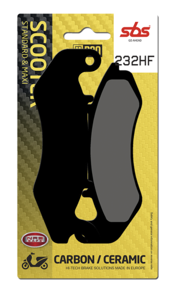 Ct Scooter Carbon Tech Organic Brake Pads, 2, nordicamoto.ro