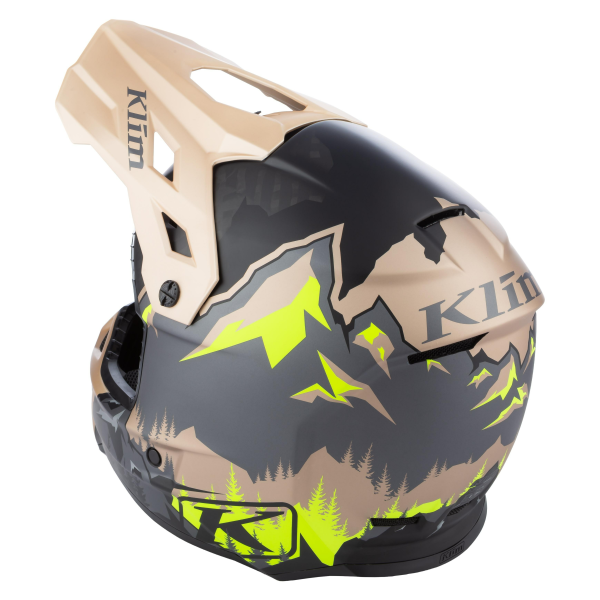 Casca Snowmobil Klim F3 Carbon ECE Wild - Chameleon-18
