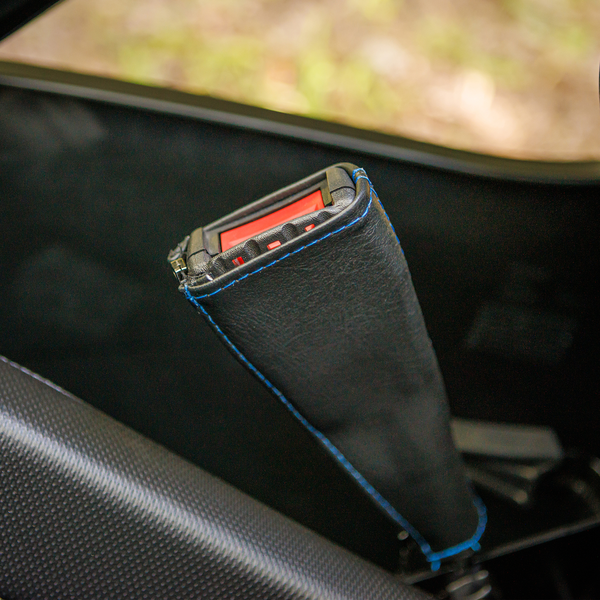Kaliber Seat Belt Covers Black, Blue, 2, nordicamoto.ro