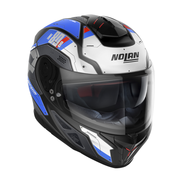 Casca Moto Nolan N80-8 Flat Lava Gray - Black/Yellow-2