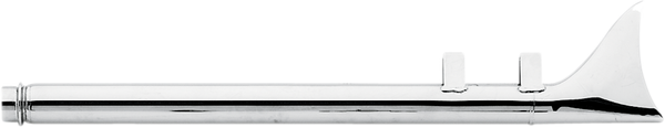 1-7/8(r) Fishtail Tail Pipe Extension Chrome, 1, nordicamoto.ro