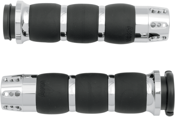 Gatlin Velvet Air Grips Black, 1, nordicamoto.ro