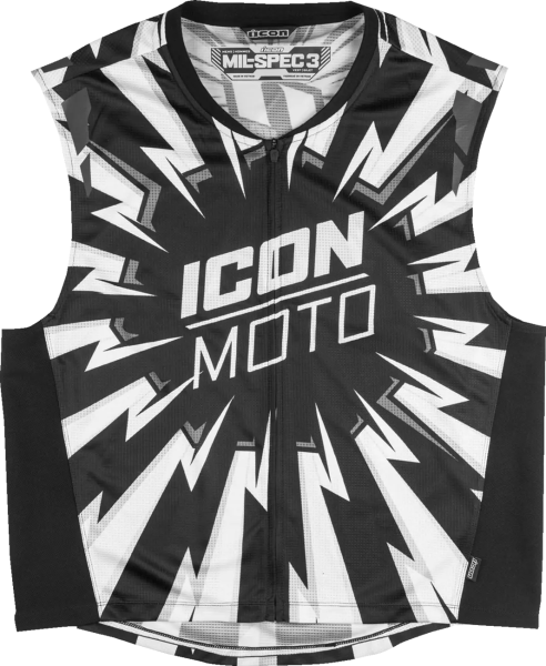 Mil-spec 3 Vest Black, White  S/M, 2, nordicamoto.ro
