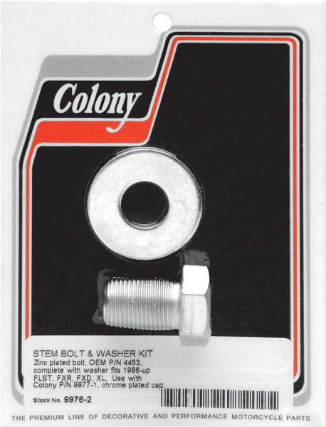 Stem Bolt Kit Silver, 1, nordicamoto.ro